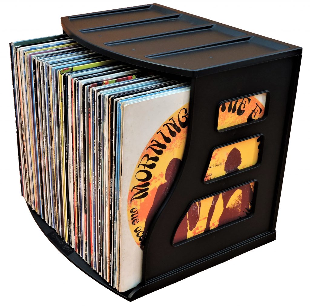 Vinyl Record Storage | Scrapbooking Paper Rack | Ring Binder Stand